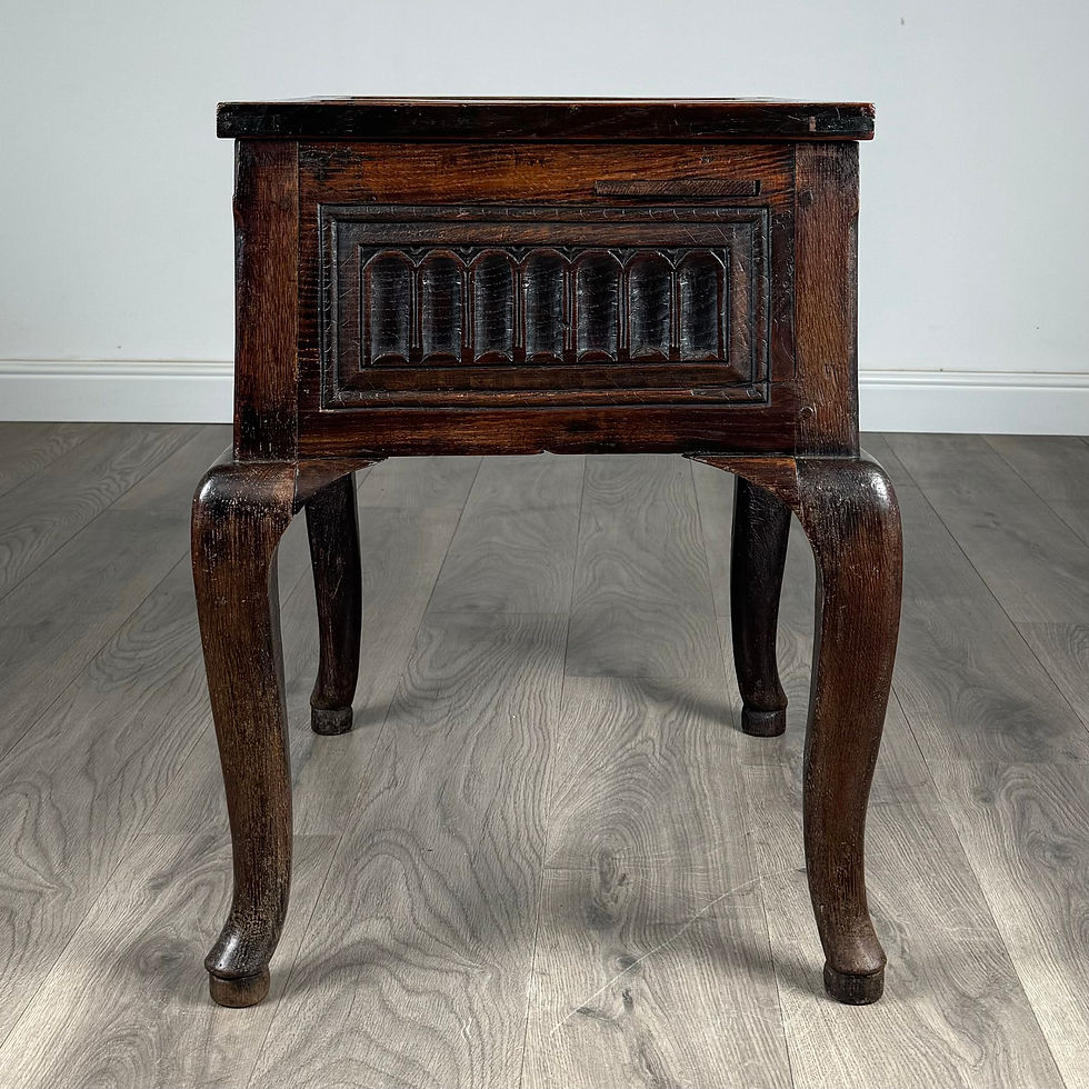 Thumbnail: Antique 18th Century Unusual Box On Stand In Oak ( REF AF-3220 )