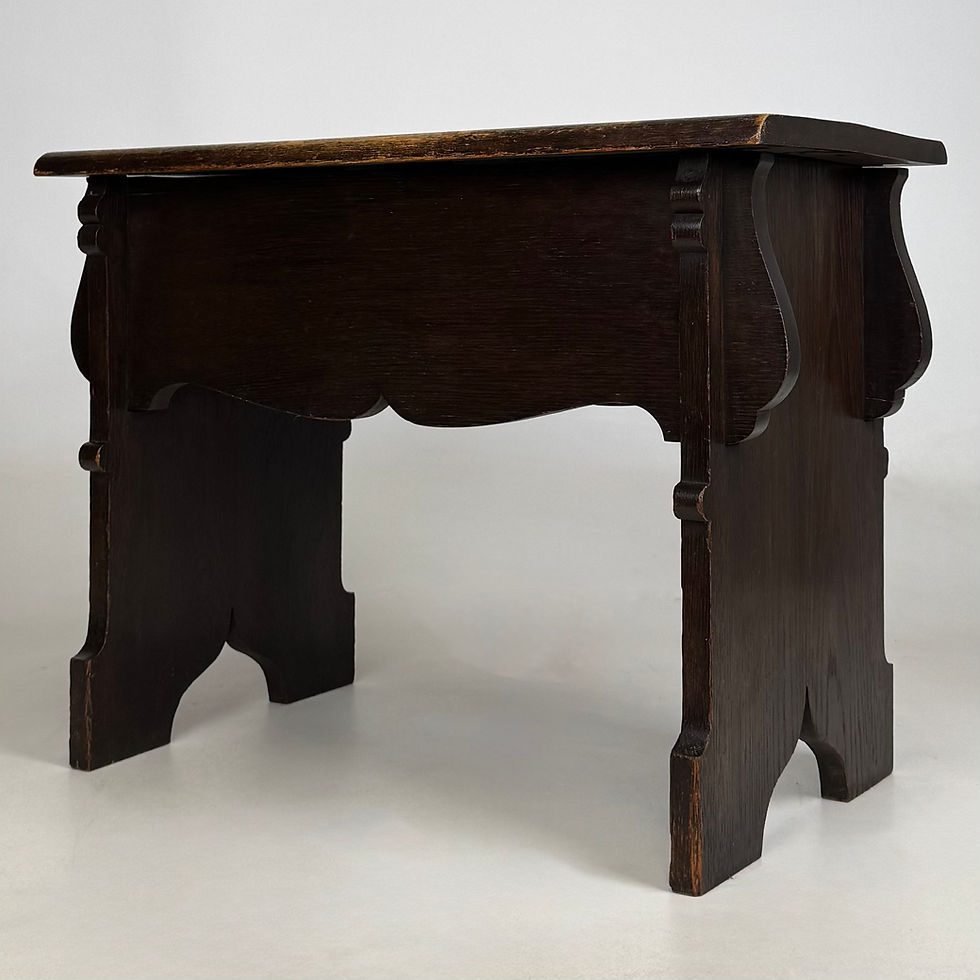 Thumbnail: Antique 20th Century Small Oak Storage Box ( AF-5729 )