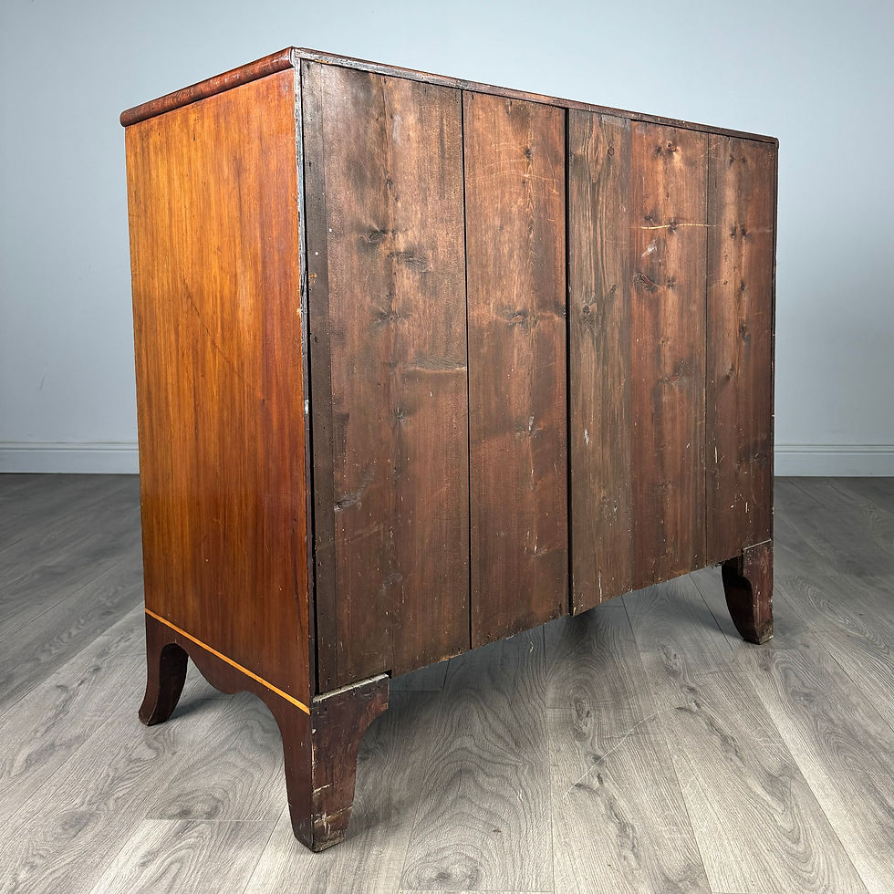 Thumbnail: Antique 18th Century Mahogany Chest Of Drawers ( REF AF-3187 )