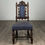 Thumbnail: Antique 19th Century Pair Of Carved Hall Chair’s In Oak ( REF AF-3337 )