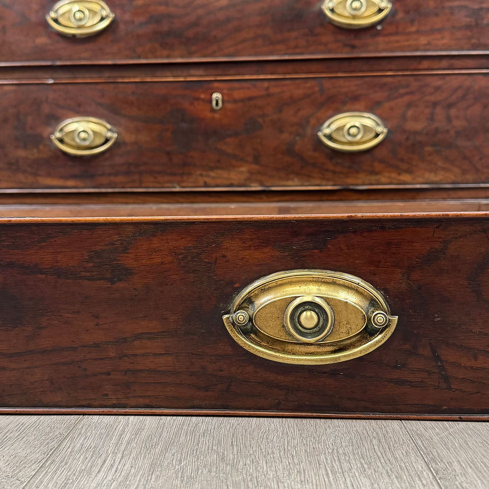 Thumbnail: Antique 18th Century Georgian Oak Bureau ( AF-5477 )