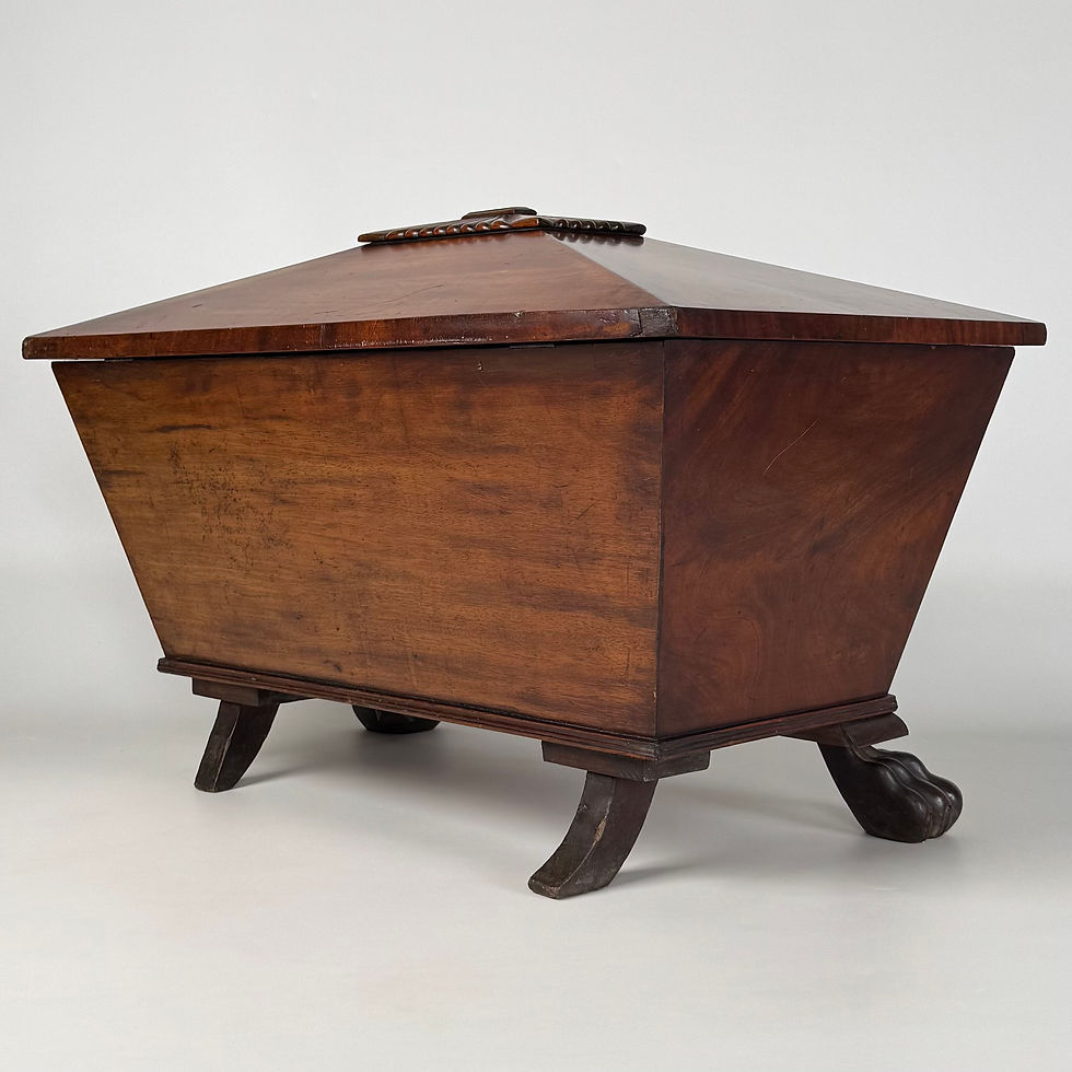 Thumbnail: Antique 19th Century Regency Cellarette In Mahogany ( REF AF-4062 )
