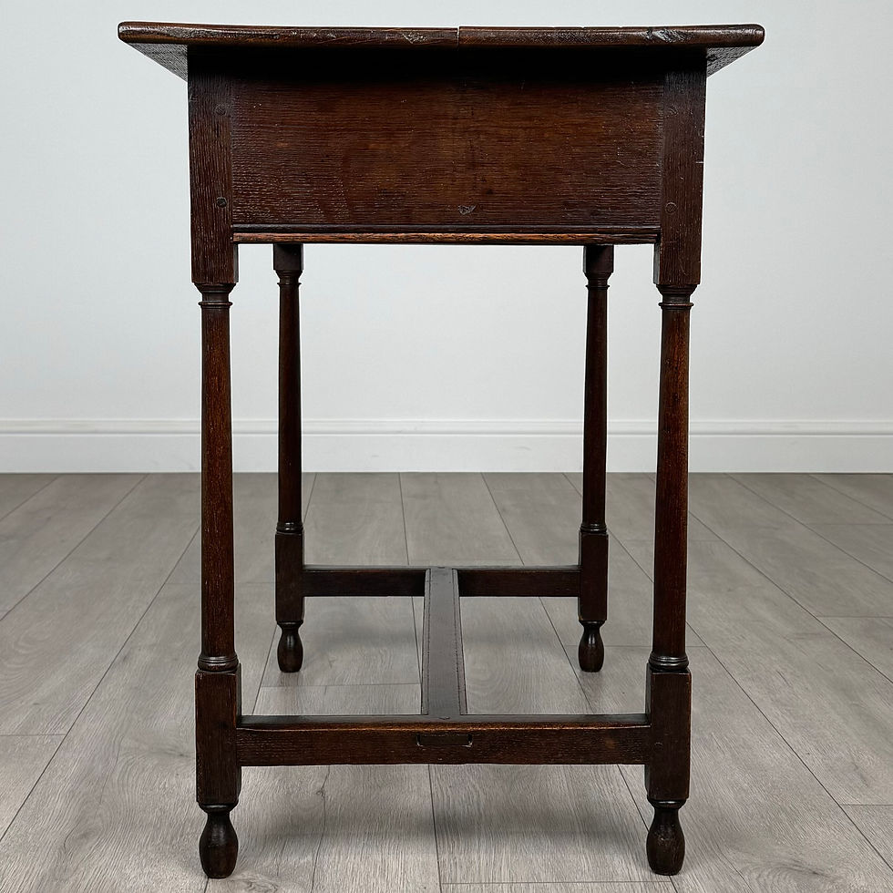 Thumbnail: Antique 18th Century Good Quality Side Table In Oak ( REF AF-3801 )