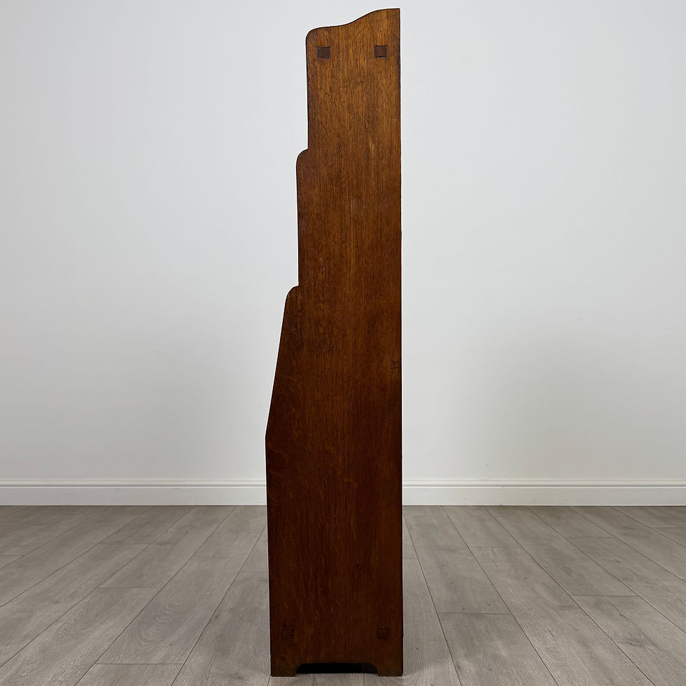 Thumbnail: Antique 20th Century Fine Quality Bookcase In Oak ( REF AF-4714 )