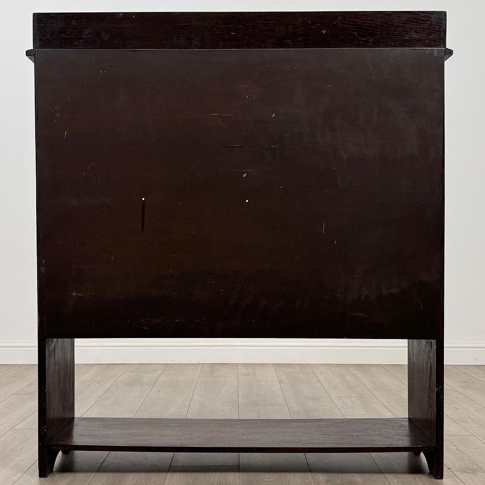 Thumbnail: Antique 20th Century Good Quality Open Bookcase In Oak ( REF AF-5025 )