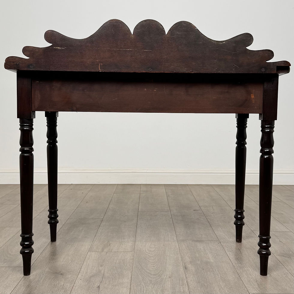Thumbnail: Antique 19th Century Victorian Writing Table In Mahogany ( AF-5424 )