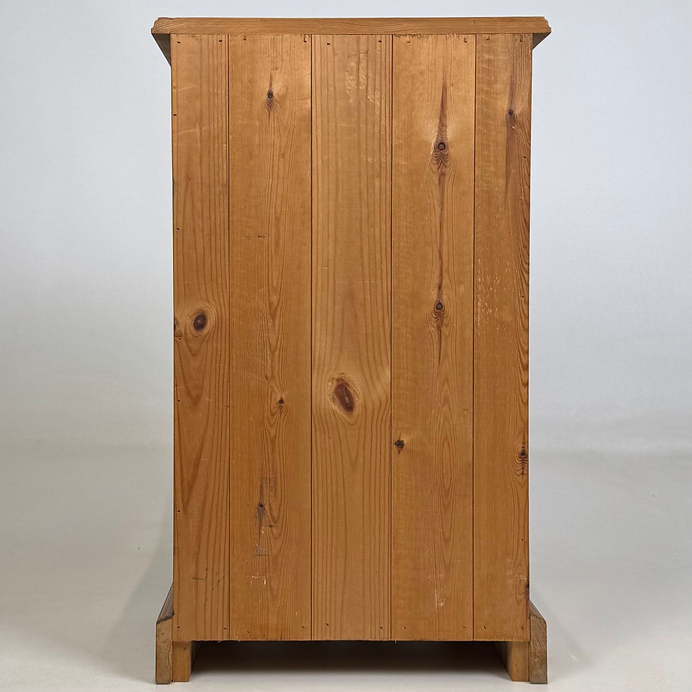 Thumbnail: Vintage 20th Century Pair Of Bedside Cabinets In Pine ( AF-5893 )