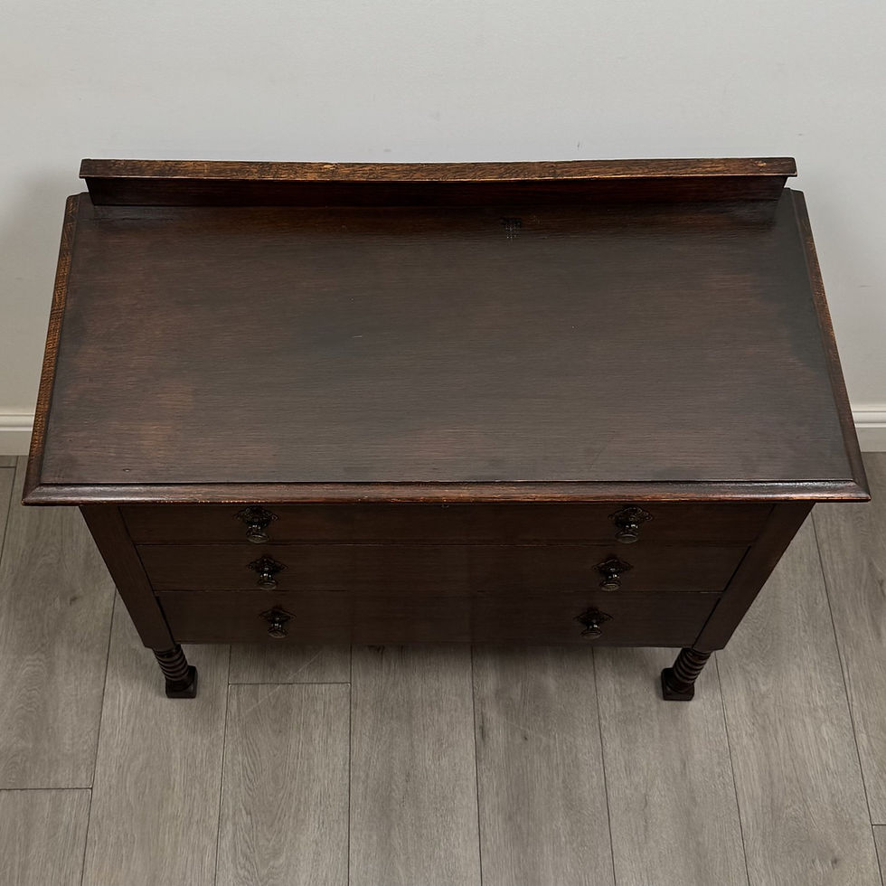 Thumbnail: Antique Oak Chest of Drawers | Barley Twist Legs | AF-6728