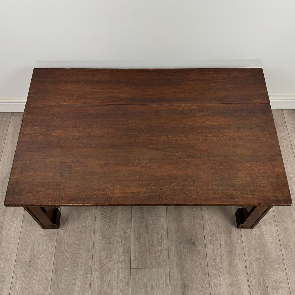 Thumbnail: Antique 20th Century Good Quality Coffee Table In Oak ( REF AF-5167 )