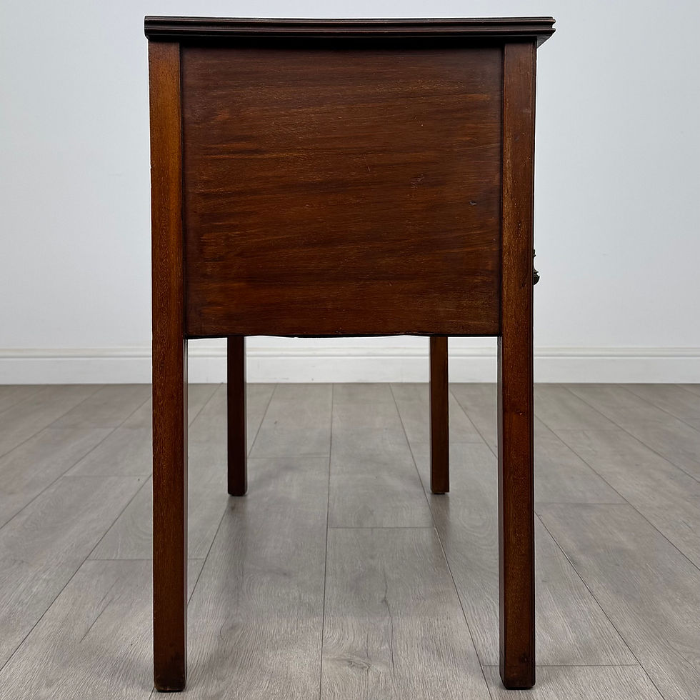 Thumbnail: Antique 20th Century Edwardian Writing Table In Mahogany ( AF-5603 )