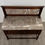 Thumbnail: Antique 20th Century Jacobean Style Marble Top Washstand ( REF AF-4748 )