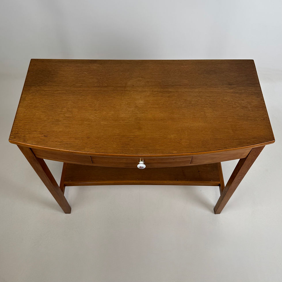 Thumbnail: Vintage 20th Century Side Table In Beech ( AF-5719 )