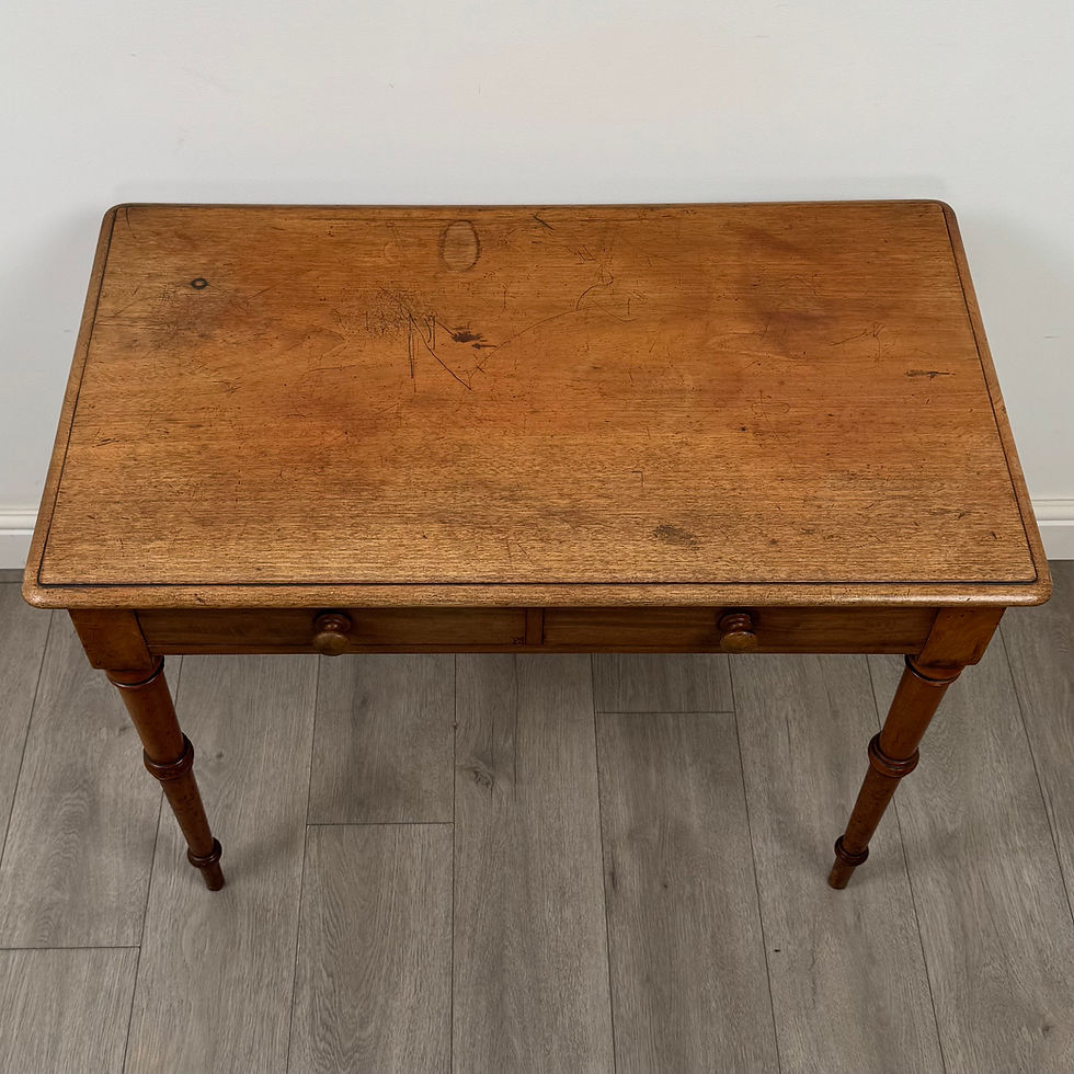 Thumbnail: Antique 19th Century Victorian Writing Table In Mahogany ( AF-5522 )