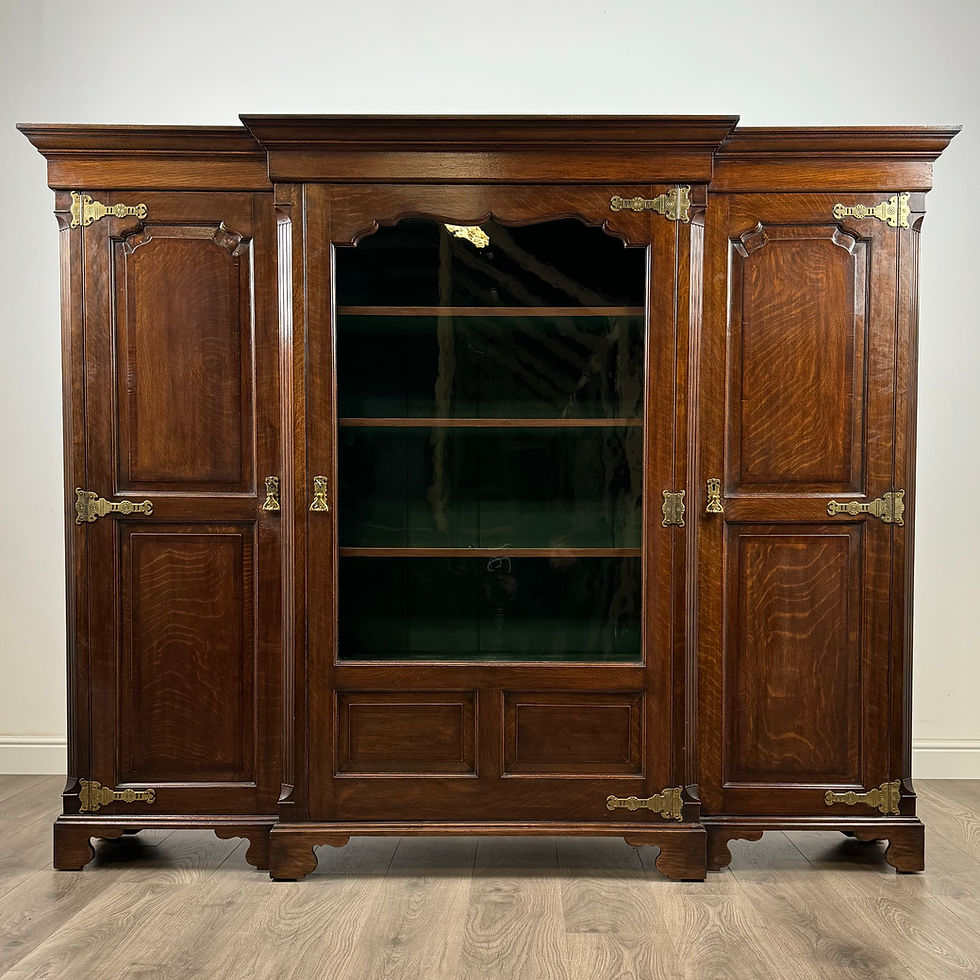 Antique 20th Century Fine Quality Cabinet In Oak ( REF AF-3261 )