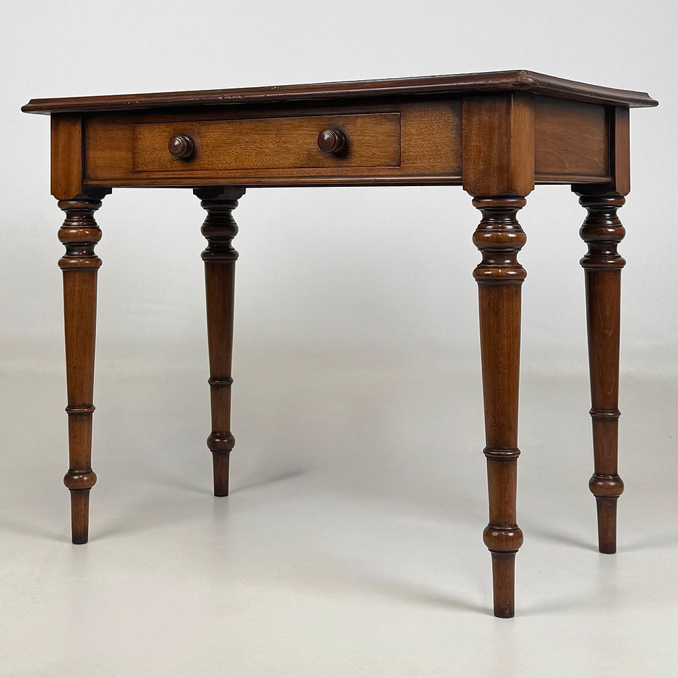 Thumbnail: Antique 19th Century Victorian Side Table In Mahogany ( AF-5783 )