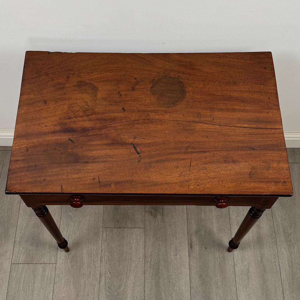Thumbnail: Antique 18th Century Georgian Writing Table In Mahogany ( AF-5655 )
