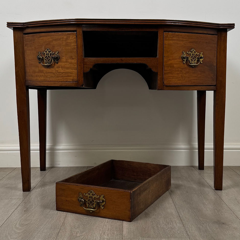 Thumbnail: Antique 18th Century Georgian Writing Table In Mahogany ( AF-6287 )