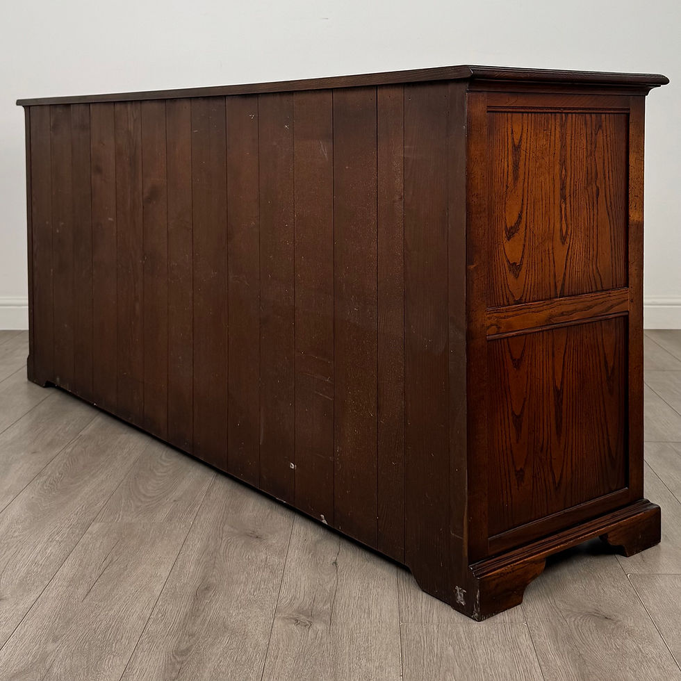 Thumbnail: Antique 20th Century Large Good Quality Sideboard In Oak ( AF-6225 )