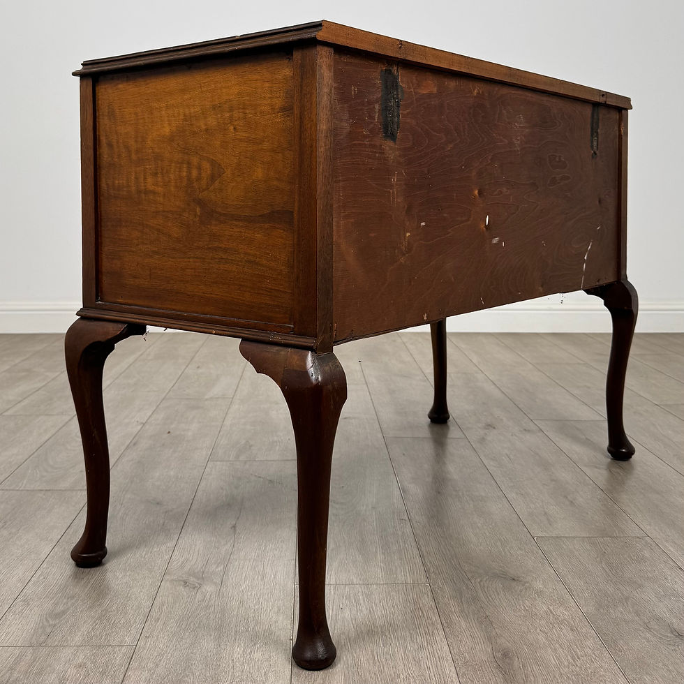 Thumbnail: Antique 20th Century Writing Table In Walnut ( AF-6263 )