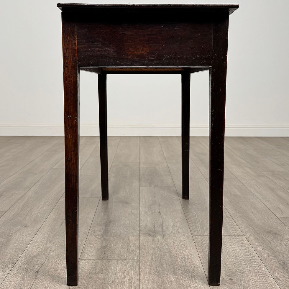 Thumbnail: Antique 18th Century Good Quality Small Oak Writing Table ( REF AF-4980 )