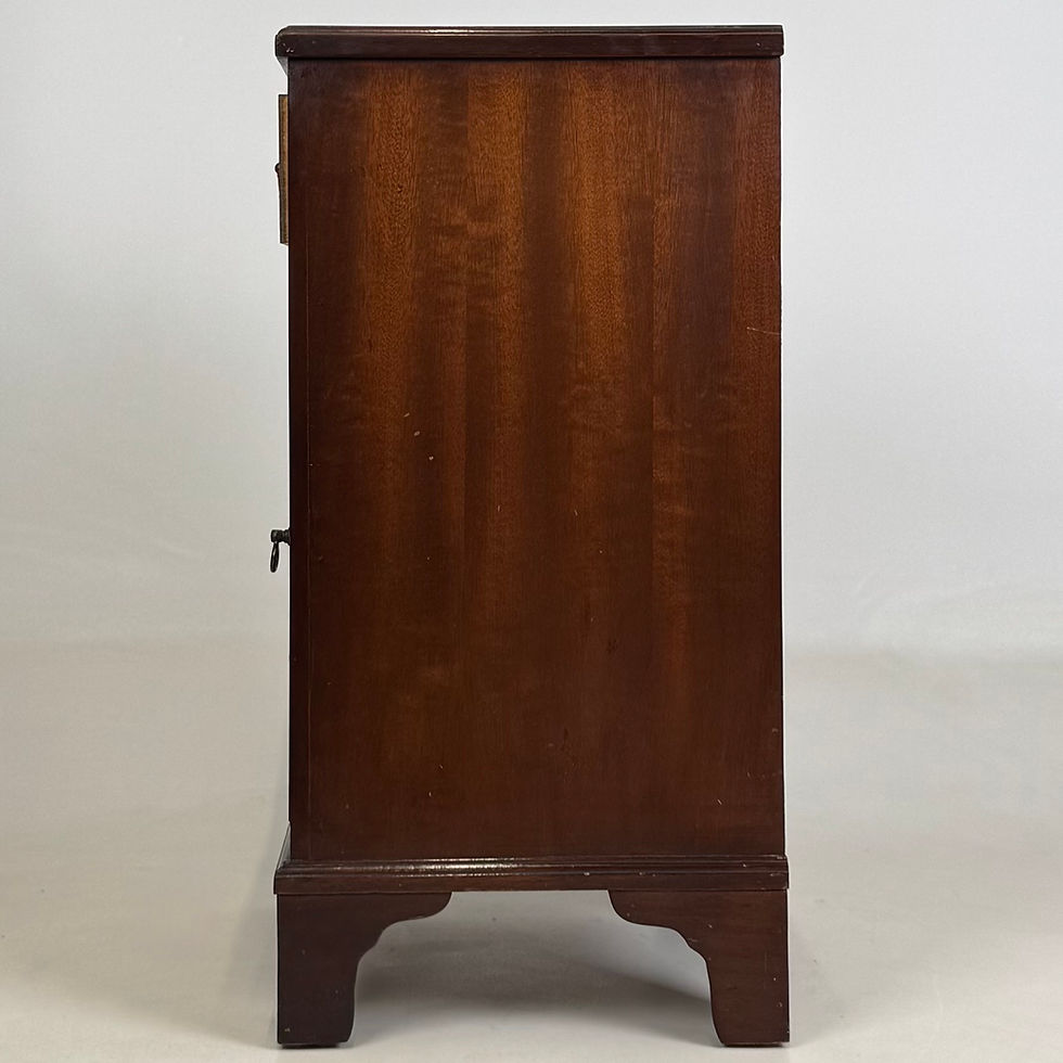 Thumbnail: Antique 20th Century Pair Of Mahogany Bedside Cabinets ( AF-5715 )