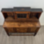 Thumbnail: Antique 20th Century Jacobean Style Sideboard In Oak ( AF-5670 )