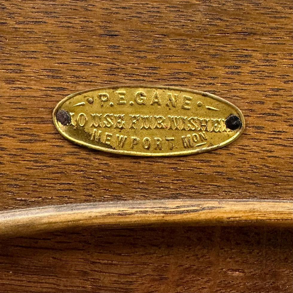 Thumbnail: Antique 20th Century Edwardian Sideboard In Oak ( AF-5803 )