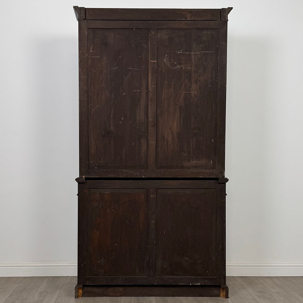 Thumbnail: Antique 19th Century Glazed Bookcase In Mahogany ( AF-5448 )