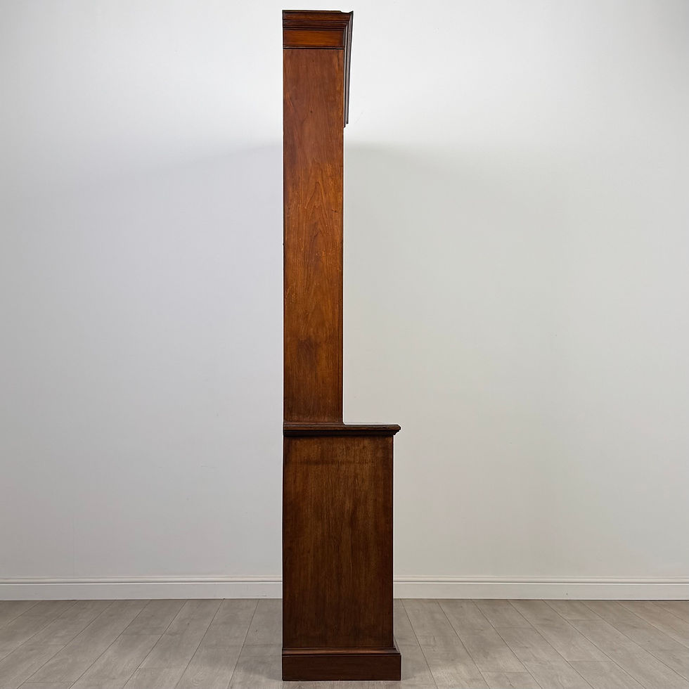 Thumbnail: Antique 20th Century Tall Open Bookcase In Mahogany ( AF-5500 )