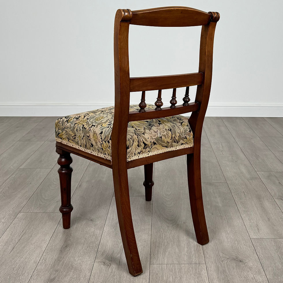 Thumbnail: Antique 19th Century Set Of 6 Mahogany Dining Chairs ( REF AF-3787 )