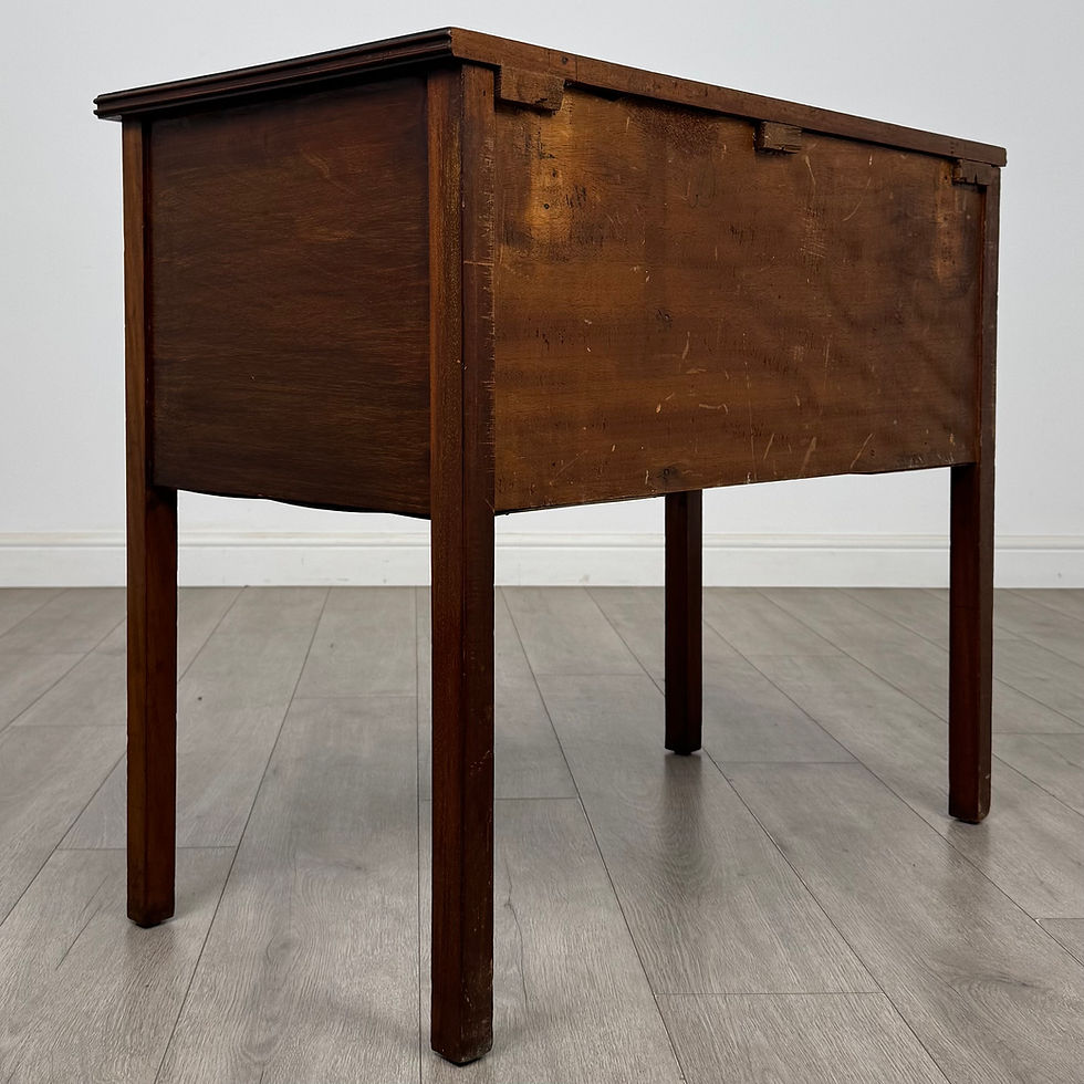 Thumbnail: Antique 20th Century Edwardian Writing Table In Mahogany ( AF-5603 )