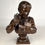 Thumbnail: Antique 19th Century Decorative Bronze Bust Of A Student ( REF AF-4190 )