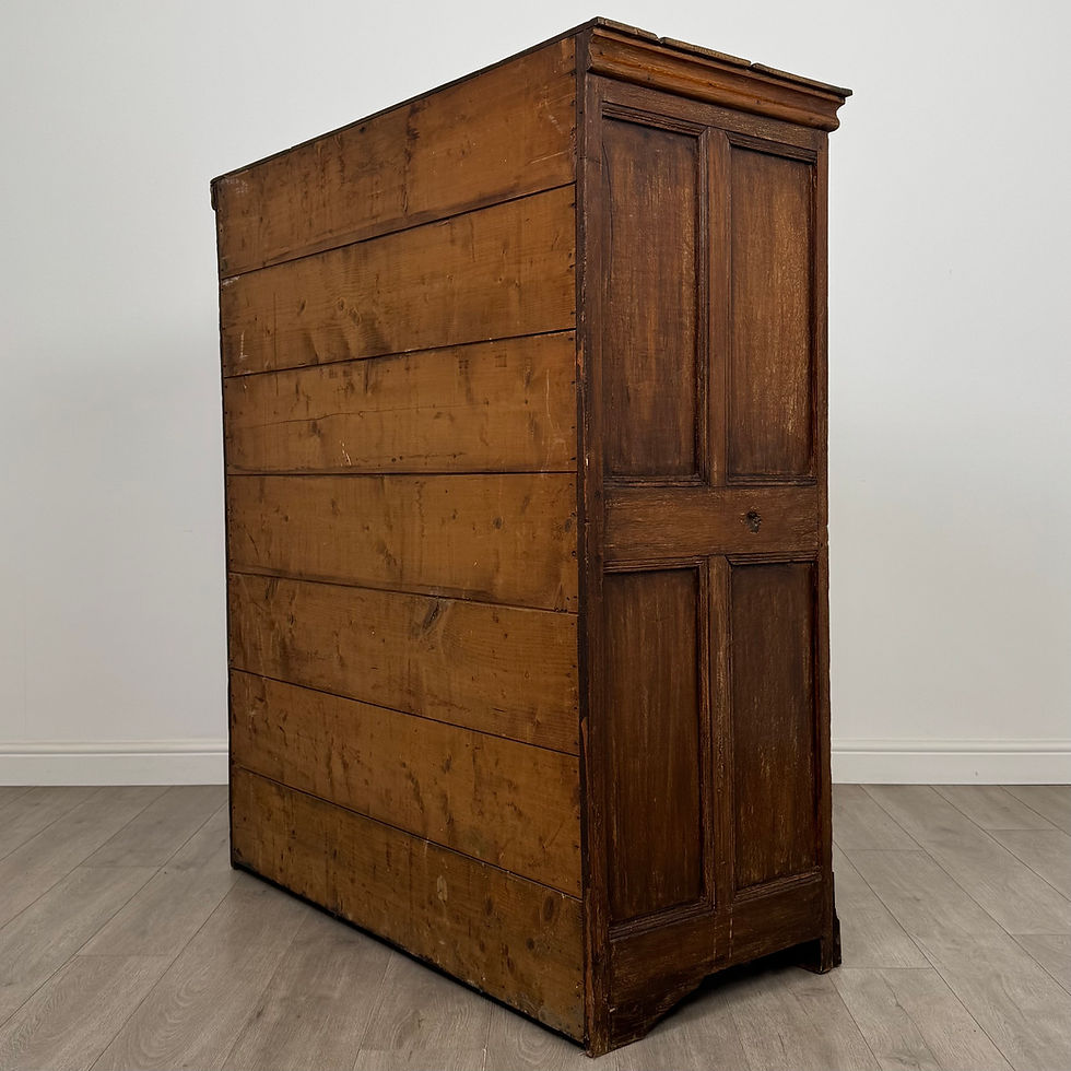 Thumbnail: Antique 18th Century Georgian Oak Cupboard ( AF-5423 )