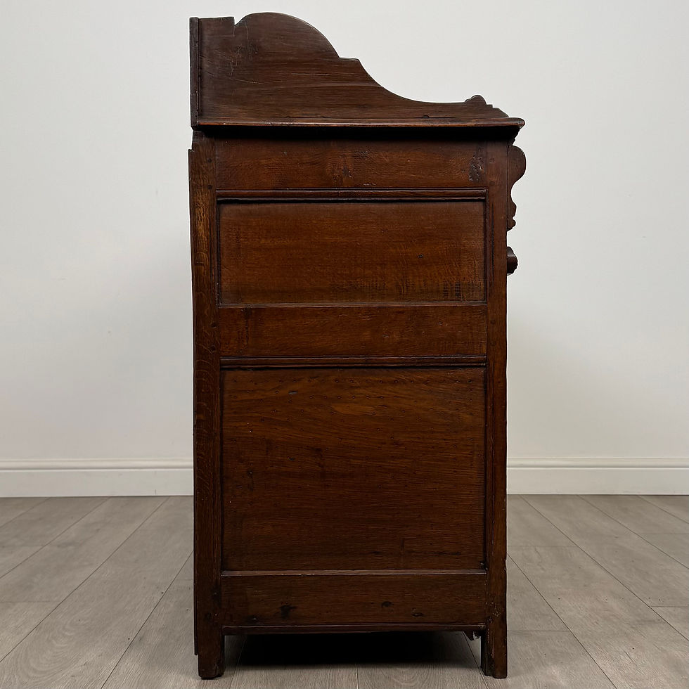 Thumbnail: Antique 18th Century Georgian Sideboard In Oak ( AF-5223 )