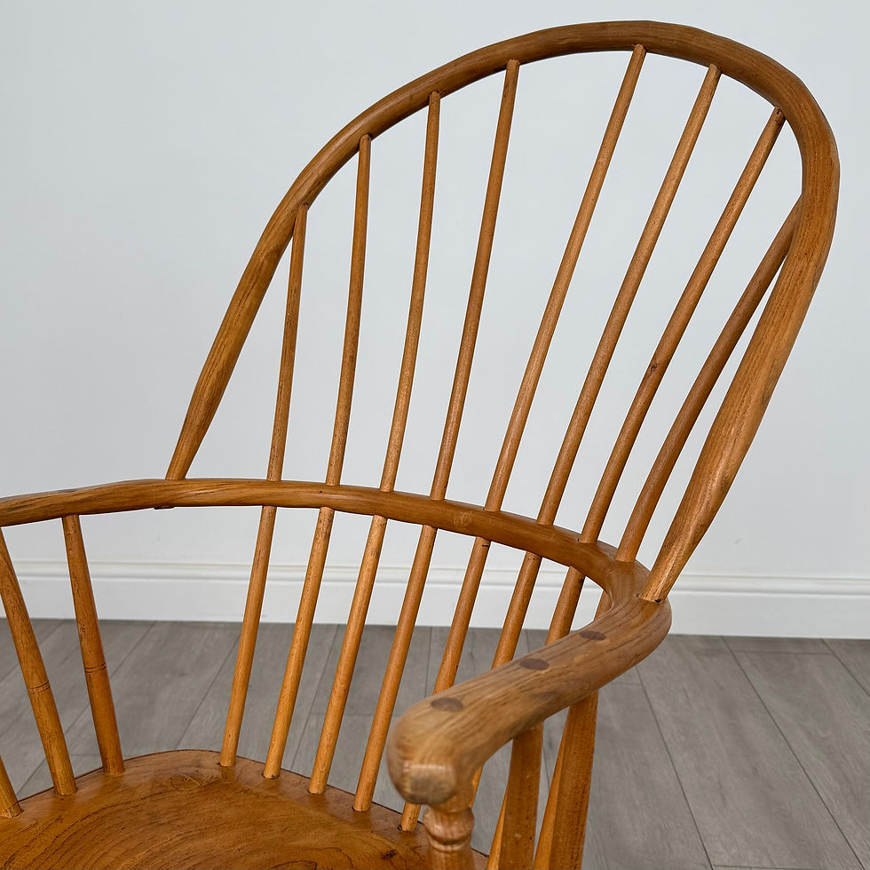Thumbnail: Antique 20th Century Fine Quality Rocking Chair in Ash ( REF AF-4751 )