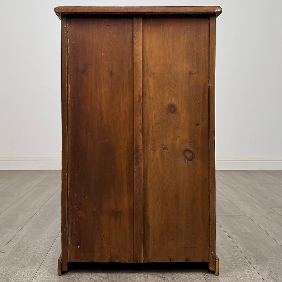 Thumbnail: Antique 19th Century Small Victorian Cupboard In Mahogany ( AF-5587 )