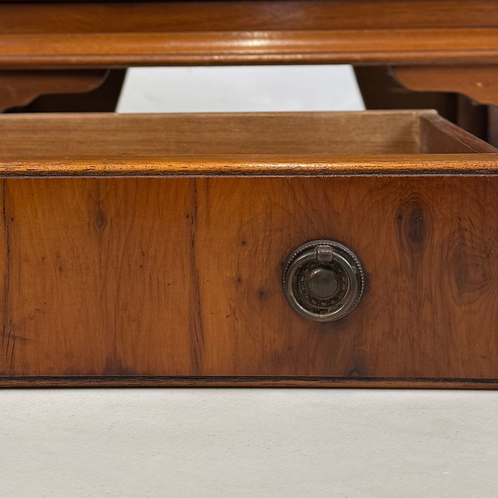 Thumbnail: Antique 20th Century Small Chest Of Drawers In Yew Wood ( AF-6320 )