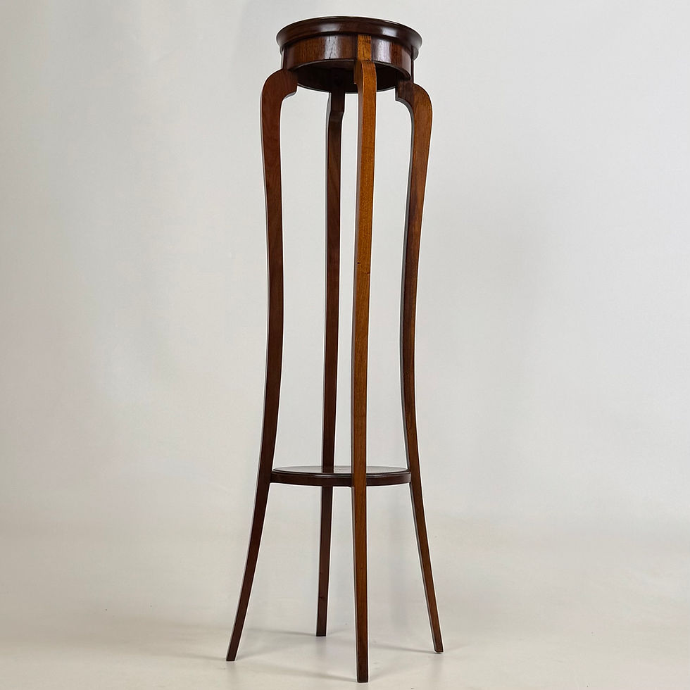 Thumbnail: Antique 20th Century Edwardian Plant Stand In Mahogany ( AF-5534 )