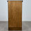 Thumbnail: Antique 20th Century Leaded Glass Display Cabinet In Oak ( REF AF-4686 )