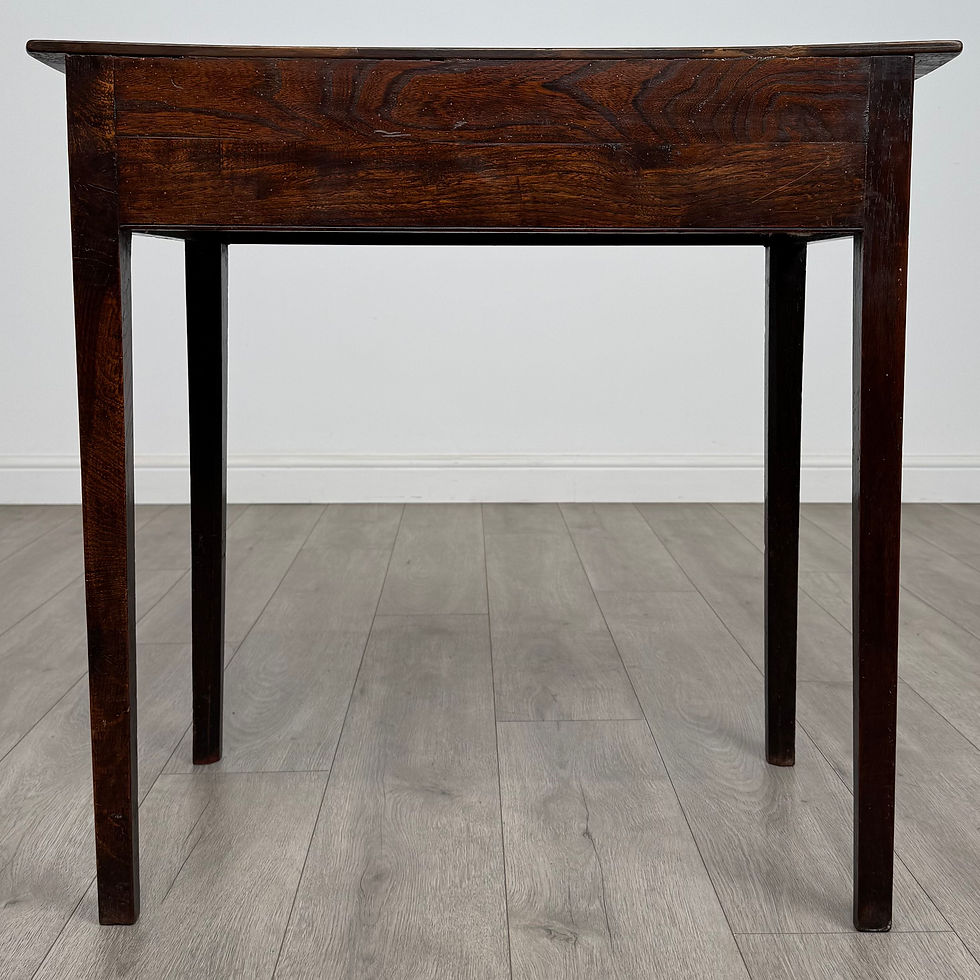 Thumbnail: Antique 18th Century Good Quality Small Oak Writing Table ( REF AF-4980 )