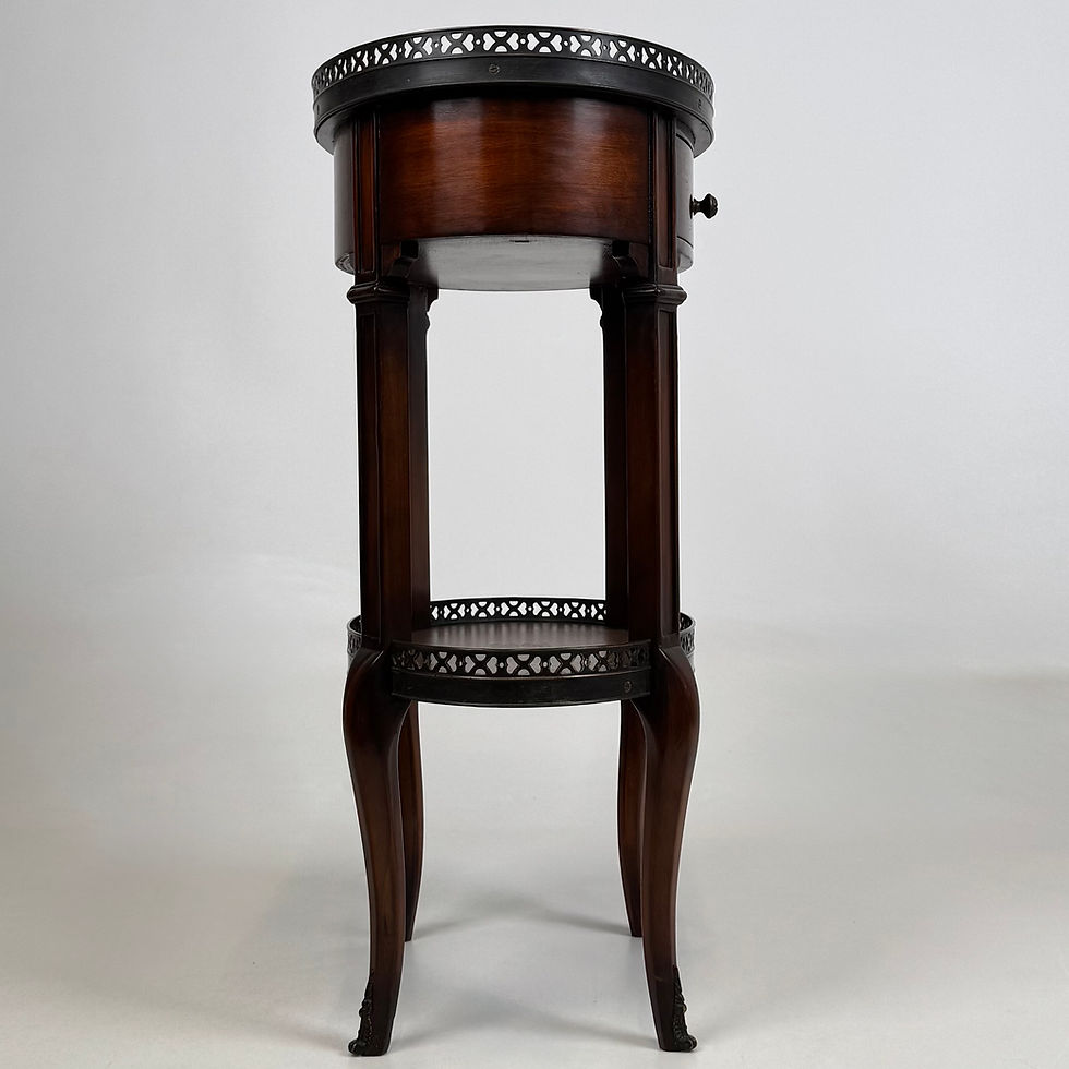 Thumbnail: Antique 20th Century Pair Of Mahogany Bedside Cabinets ( AF-5348 )