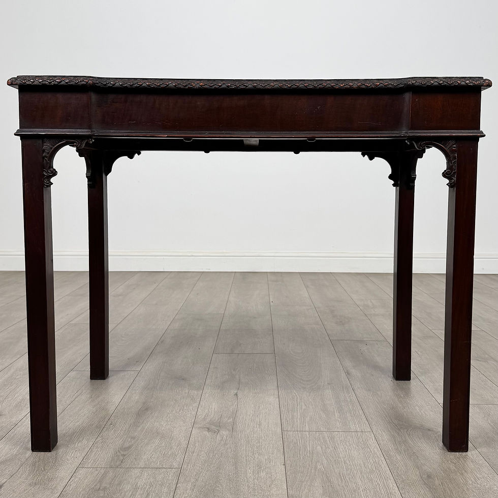 Thumbnail: Antique 20th Century Decorative Side Table In Mahogany ( REF AF-5210 )