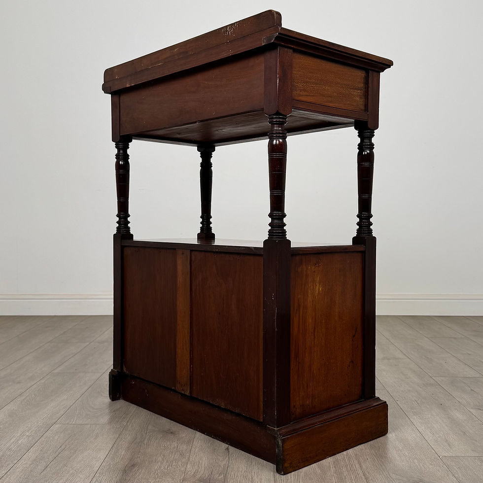 Thumbnail: Antique 20th Century Edwardian Walnut Cabinet By Maple & Co ( AF-5619 )