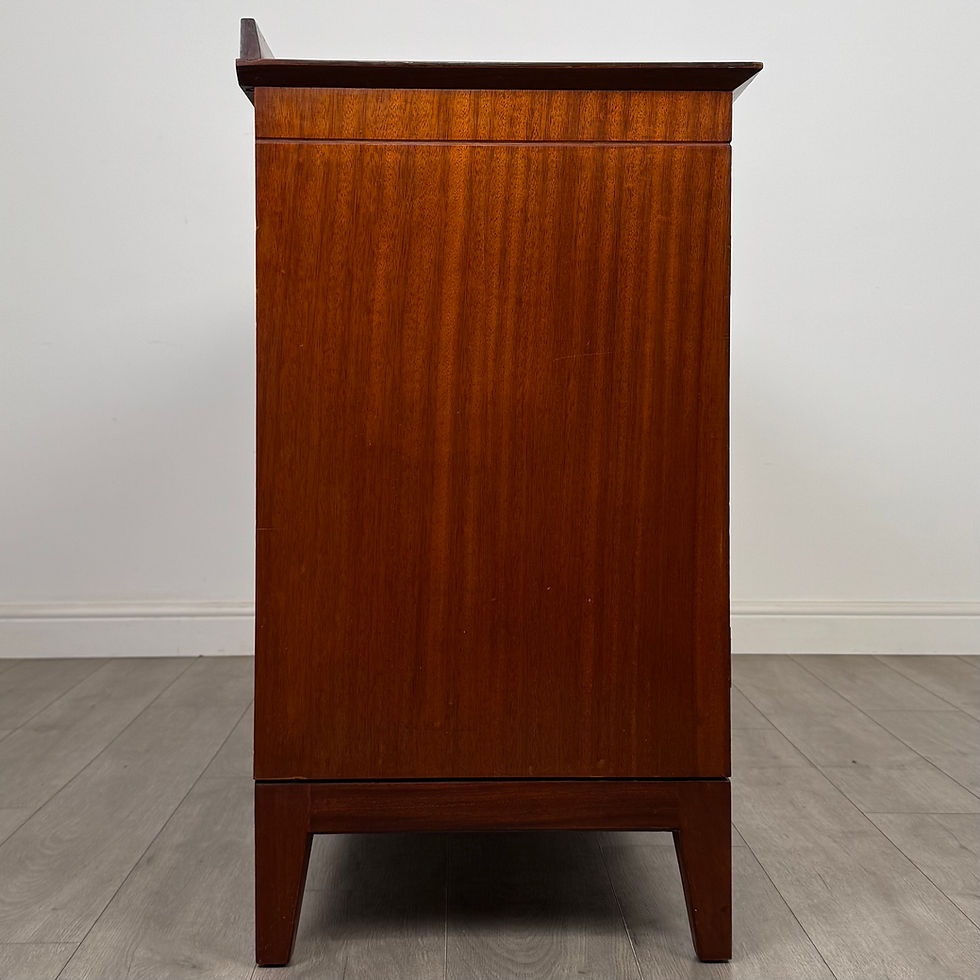 Thumbnail: Vintage 20th Century Good Quality Sideboard In Teak ( AF-5594 )