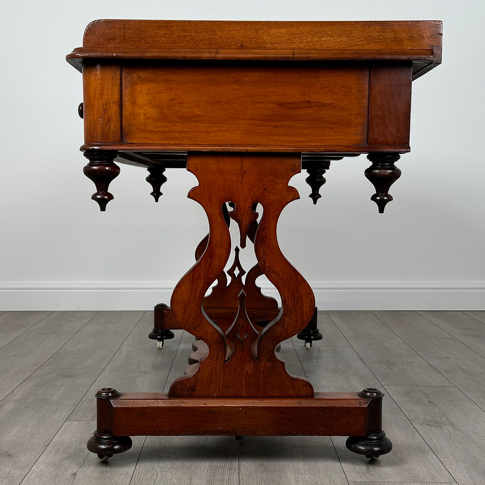 Thumbnail: Antique 19th Century Mahogany Side Table Of Good Quality ( REF AF-3605 )