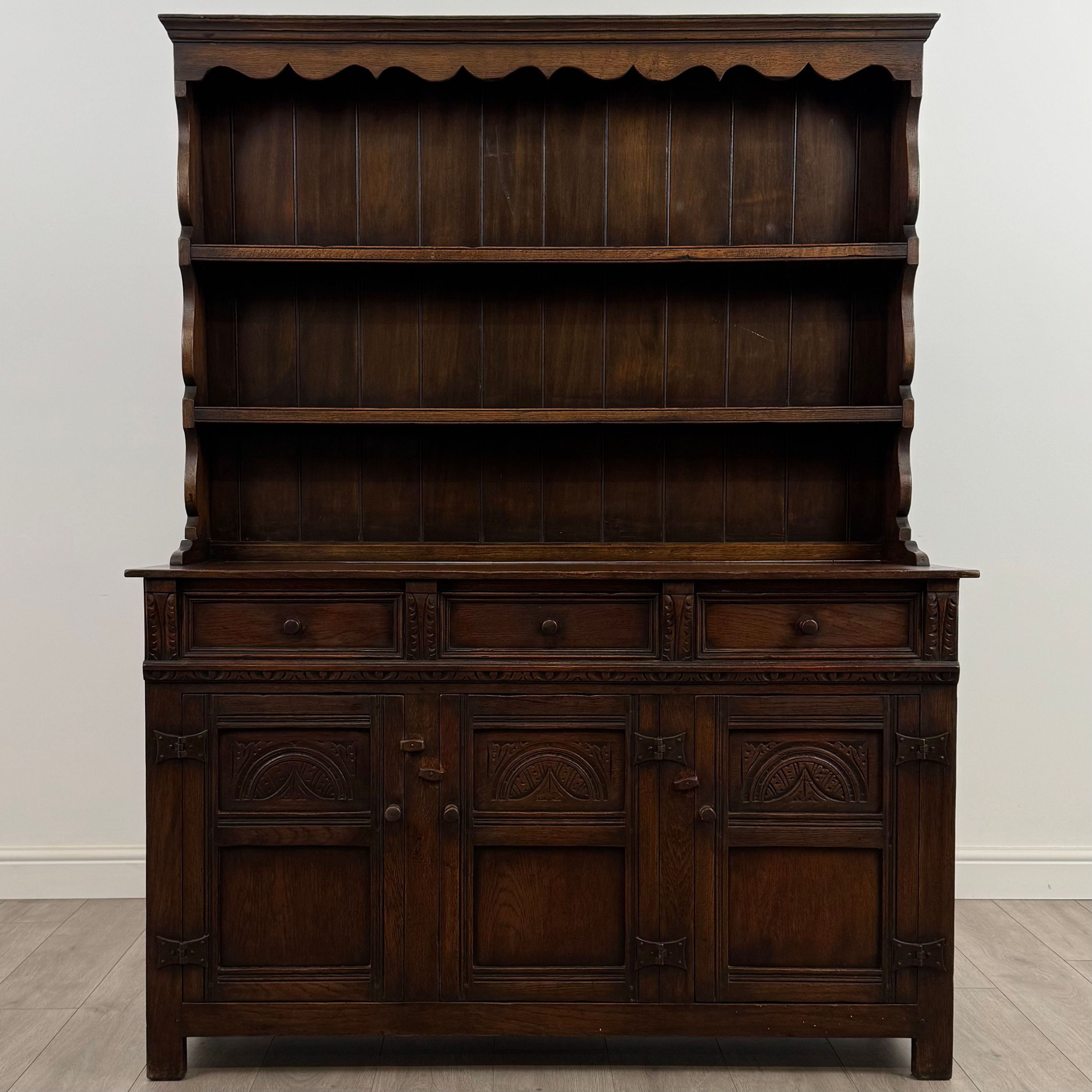 Antique 20th Century Good Quality Dresser In Oak ( REF AF-5022 )