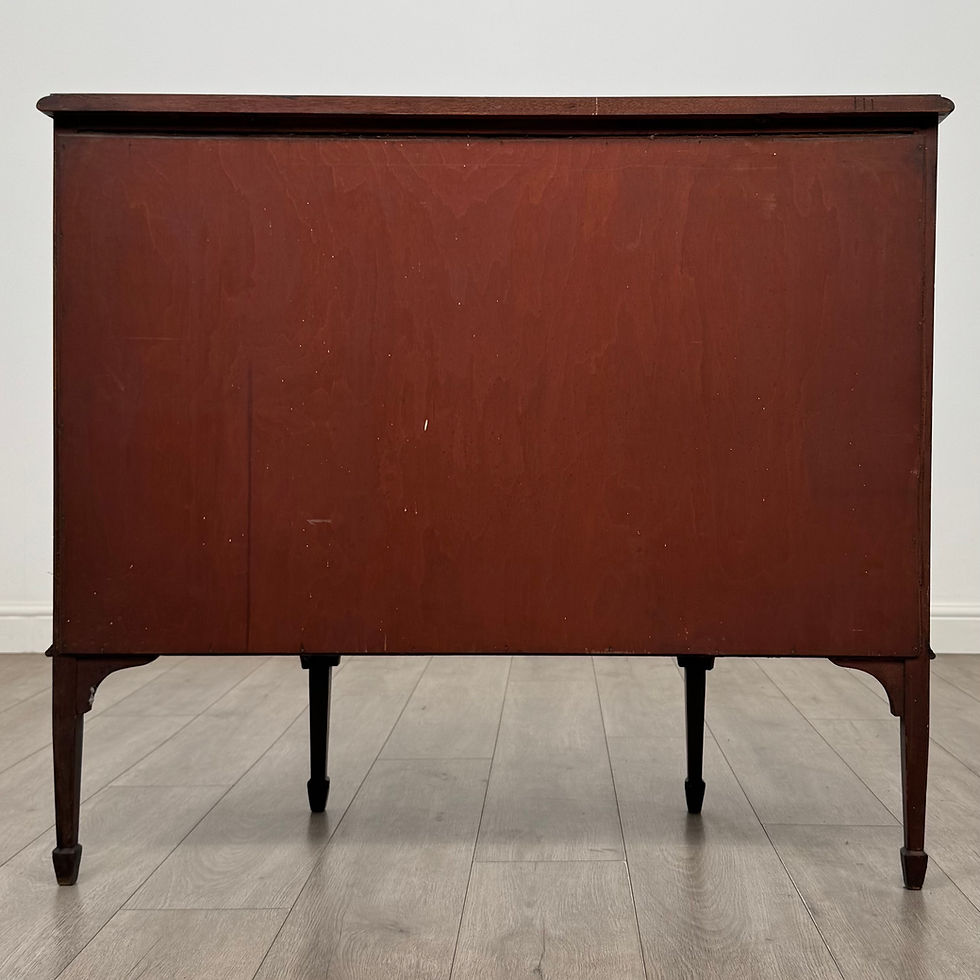 Thumbnail: Antique 20th Century Edwardian Display Cabinet In Mahogany ( AF-5877 )