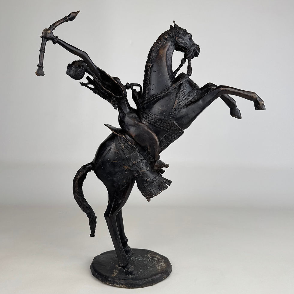 Thumbnail: Antique 19th Century Decorative Bronze Sculpture ( REF AF-4189 )