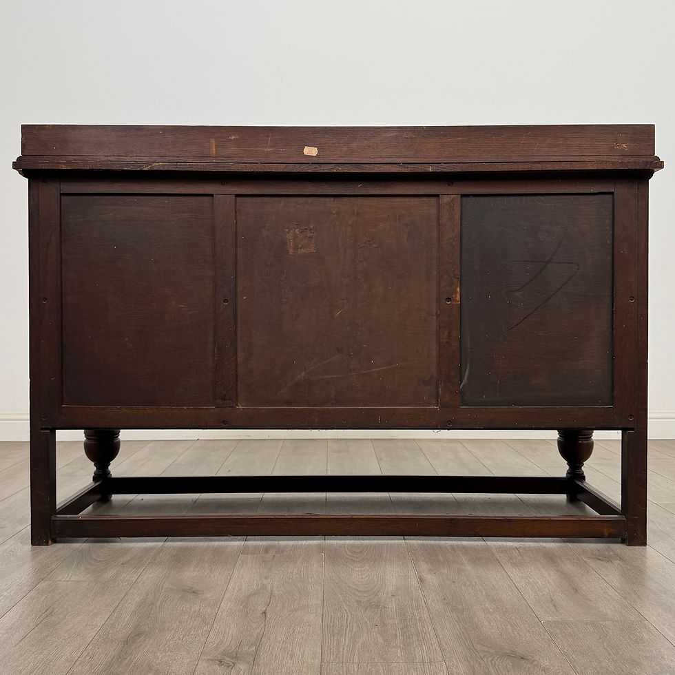 Thumbnail: Antique 20th Century Jacobean Style Sideboard In Oak  ( AF-5676 )