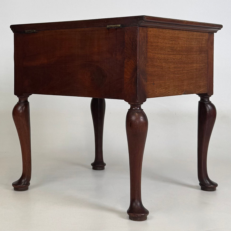Thumbnail: Antique 20th Century Good Quality Small Mahogany Storage Box ( AF-5635 )